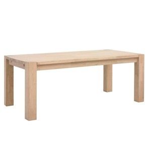 Stół z drewna dębowego Furnhouse Verona, 200x100 cm