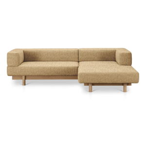 Jasnożółta sofa 260 cm Alchemist – EMKO