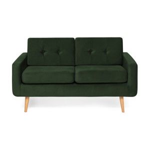 Ciemnozielona sofa 2-osobowa Vivonita Ina Trend