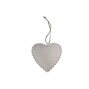 Dekoracja wisząca Romantic Heart, 12 cm