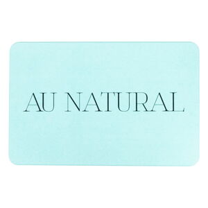 Jasnoniebieski dywanik łazienkowy 39x60 cm Au Natural – Artsy Doormats