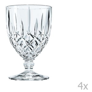 Zestaw 4 szklanek ze szkła kryształowego Nachtmann Noblesse Goblet Small, 230 ml