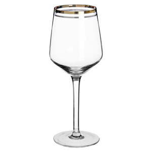 Zestaw 4 kieliszków do wina z ręcznie dmuchanego szkła Premier Housewares Charleston, 4,3 dl