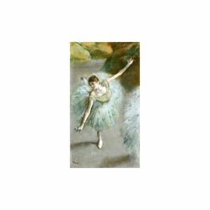 Reprodukcja obrazu Edgara Degasa – Dancer in Green, 55x30 cm