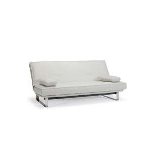 Kremowa rozkładana sofa ze zdejmowanym obiciem Innovation Minimum Mixed Dance Natural