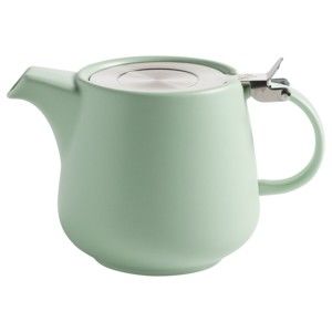 Zielony dzbanek porcelanowy do herbaty z sitkiem Maxwell & Williams Tint, 600 ml