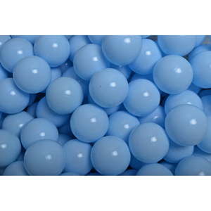 Zestaw 50 jasnoniebieskich piłek do basenu dla dzieci MeowBaby
