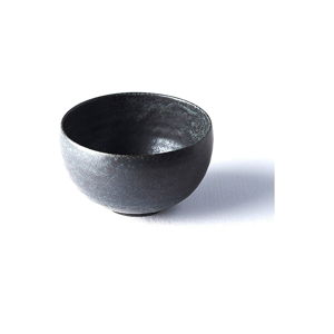 Czarna mała miska ceramiczna MIJ BB, ø 13 cm