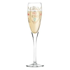 Kieliszek do szampana ze szkła kryształowego Ritzenhoff Alice Wilson, 140 ml