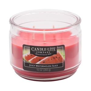 Świeczka w szkle o zapachu arbuza Candle-Lite, 40 h