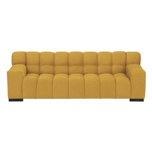 Żółta sofa 3-osobowa Windsor & Co Sofas Moon