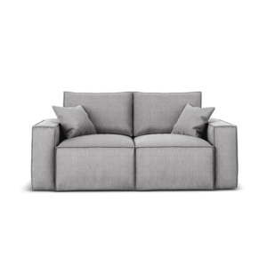 Szara sofa Cosmopolitan Design Miami, 180 cm