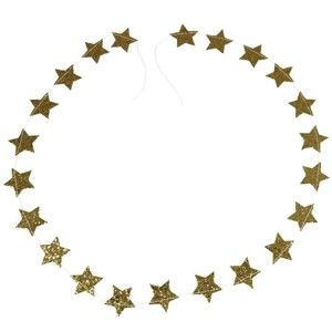 Girlanda świąteczna Rex London Gold Stars