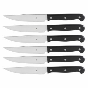 Zestaw 6 stalowych noży do steków WMF Kansas