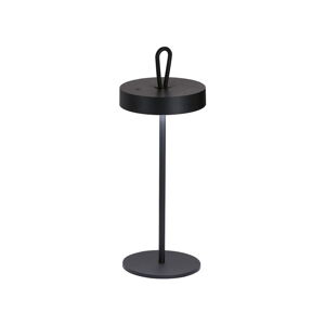 Czarna lampa stołowa LED (wysokość 47 cm) Dord – Fischer & Honsel