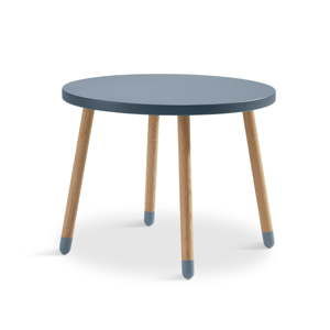 Niebieski stolik Flexa Play, ø 60 cm