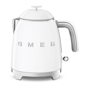 Biały czajnik elektryczny ze stali nierdzewnej 800 ml Retro Style – SMEG