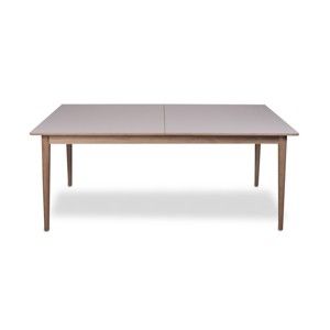 Rozkładany stół z jasnym blatem WOOD AND VISION Sesame, 175x90 cm