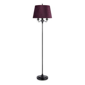 Czarno-fioletowa lampa stojąca Markslöjd Jamie, ø 40 cm