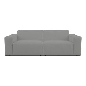 Szara sofa z materiału bouclé 228 cm Roxy – Scandic