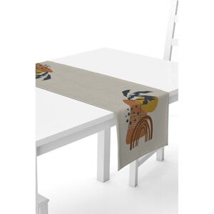 Beżowy bieżnik na stół Kate Louise, 40x140 cm