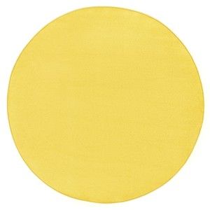 Żółty dywan Hanse Home, Ø 200 cm