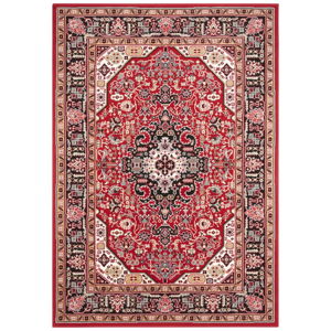 Czerwony dywan Nouristan Skazar Isfahan, 80x150 cm