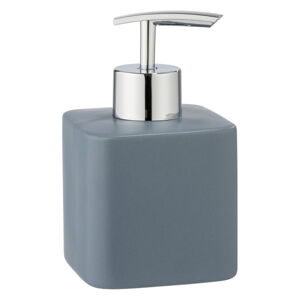 Niebieski dozownik do mydła ceramiczny 0.29 l Hexa – Wenko