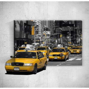 Obraz 3D Mosticx Yellow Taxis, 40x60 cm