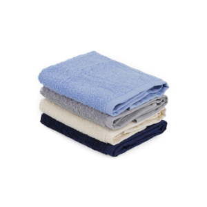 Zestaw 4 ręczników bawełnianych Alinda, 30x30 cm