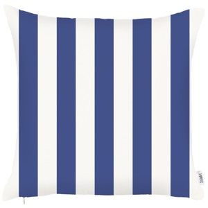Niebieska poszewka na poduszkę Mike & Co. NEW YORK Sail Stripes, 43x43 cm