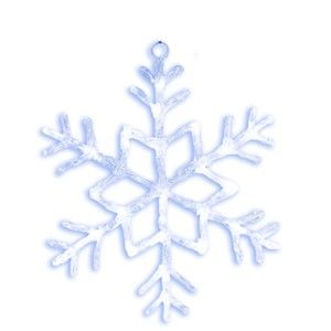 Dekoracja świetlna LED Best Season Merry Snowflake, Ø 40 cm