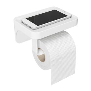 Samoprzylepny plastikowy uchwyt na papier toaletowy Flex – Umbra