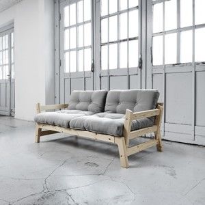 Sofa rozkładana Karup Step Natural/Gris