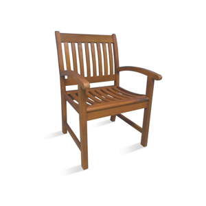 Krzesło z drewna eukaliptusowego Evergreen House Faux