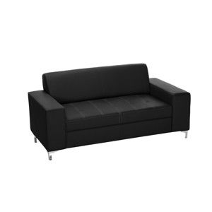 Czarna sofa 2-osobowa Florenzzi Fioravanti