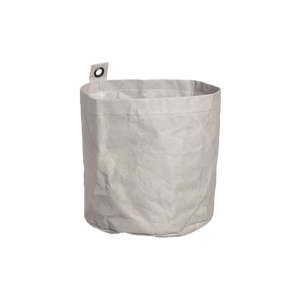 Szary kosz na pranie z papieru zmywalnego Furniteam Home, ⌀ 23 cm