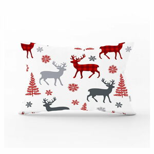 Świąteczna poszewka na poduszkę Minimalist Cushion Covers Christmas Ornaments, 35x55 cm