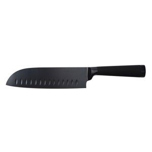 Czarny nóż Bergner Harley Santoku, 17 cm