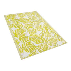Żółty dywan zewnętrzny Monobeli Kota, 120x170 cm