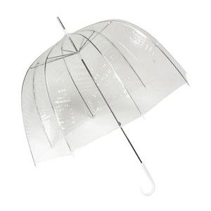 Przezroczysty parasol Birdcage Cloche, ⌀ 77 cm