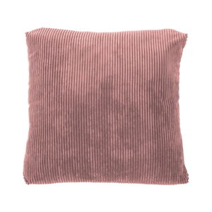 Różowa poduszka dekoracyjna Tiseco Home Studio Ribbed, 60x60 cm