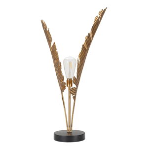Złota lampa stołowa (wysokość 65 cm) Palm – Mauro Ferretti