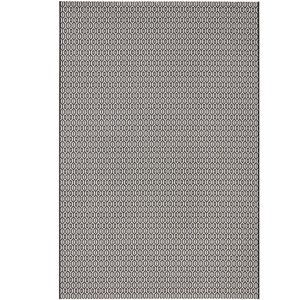 Czarno-biały dywan zewnętrzny Bougari Coin, 200x290 cm