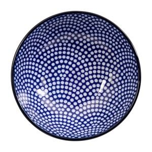 Niebiesko-biały talerz Tokyo Design Studio Nippon Dot, ø 9,5 cm