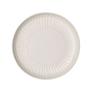Biały porcelanowy talerz Villeroy & Boch Blossom, ⌀ 24 cm