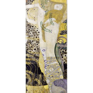 Obraz - reprodukcje 30x70 cm Water Hoses, Gustav Klimt – Fedkolor
