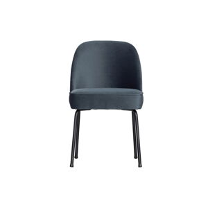 Niebieskie aksamitne krzesła zestaw 2 szt. Vogue – BePureHome