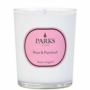 Świeczka o zapachu róży i paczuli Parks Candles London Vintage Aromatherapy, 45 h