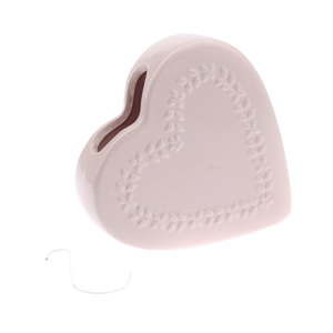 Różowy ceramiczny nawilżacz powietrza Dakls Heart